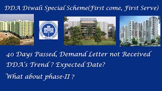 DDA Demand Letter I DDA first come first serve I DDA Diwali Special Housing Scheme I Demand Letter [upl. by Corri]