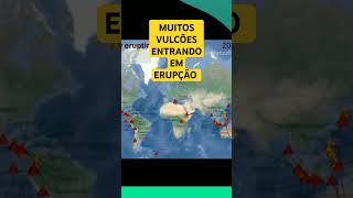 vulcões volcano volcan erupción alerta erupção [upl. by Revlis]