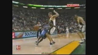 Earl Boykins 18 Points 15 In OT  Seattle 200405 [upl. by Gurevich]