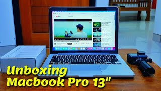 UNBOXING MACBOOK PRO 2015 CORE i5 RAM 8G 128G DI AWAL TAHUN 2024 [upl. by Aikemahs]