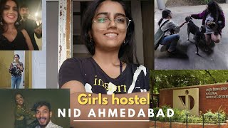 NID AHMEDABAD GIRLS HOSTEL TOUR aanchalchaturvedi vlog nidahmedabad [upl. by Atirec595]