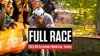 FULL RACE 2023 UCI Cyclocross World Cup Gavere [upl. by Kirstin]