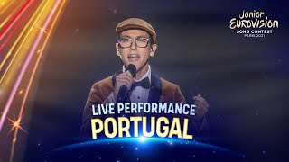 Simão Oliveira  O Rapaz  LIVE  Portugal 🇵🇹  Junior Eurovision 2021 [upl. by Mehetabel770]