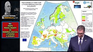 Pogledajte Zvanična mapa Evropske unije o litijumu koju Vučić ne sme da pokaže narodu Širi dalje [upl. by Elak]