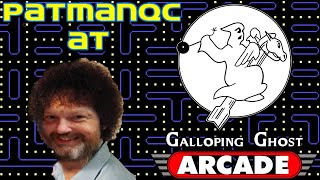 PatmanQC At Galloping Ghost  The Worlds Largest Arcade  981 arcade games [upl. by Koffler721]