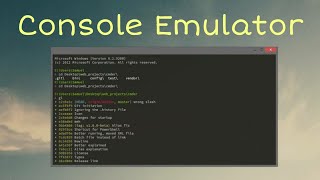 How to Install CMDER  Console Emulator for Windows 10 [upl. by Gearard]