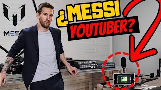 ¿Messi también es youtuber 😱 [upl. by Inoliel]