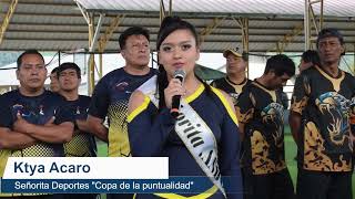 INAUGURACIÓN COPA DE LA PUNTUALIDAD Y LA DISCIPLINA [upl. by Gnilrits219]