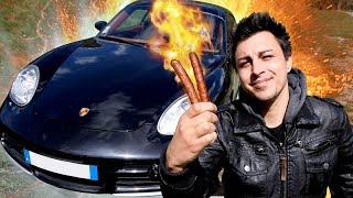 BARBECUE MERGUEZ SUR MA PORSCHE [upl. by Leeban745]