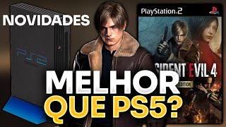 MELHOR QUE O ORIGINAL NOVIDADES NO RE4 REDEMAKE de PS2 [upl. by Selemas861]