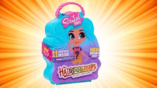 Hairdorables Series 4 Scented Poseable Dolls Unboxing [upl. by Dow]