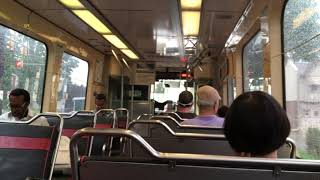 SEPTA The 101 Trolley in Media PA and Philly 4K [upl. by Ahtebbat]