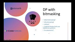 Dp with Bitmasking  discord session  Codechef and hackerearth questions [upl. by Penoyer]