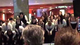 Mamaroneck High School choir concert at MetLife building [upl. by Belva]