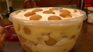 Recipe for Quick and Easy Banana Pudding [upl. by Lleon]