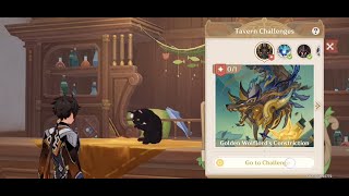 BOSS KILLER deck vs Golden Wolflord Serious Showdown  Genius Invokation TCG  Tavern Challenges [upl. by Marthena724]