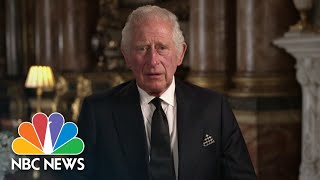 Full Speech King Charles III Gives First Address After Death Of Queen Elizabeth II [upl. by Siladnerb]