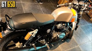 New Continental GT 650 Apex Grey  Black Alloys Blackout engine  Detailed review [upl. by Adora602]