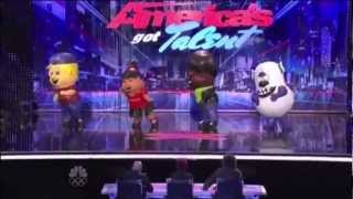 Americas Got Talent  The Mascots [upl. by Bathulda]