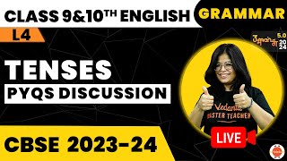 Tenses in English Grammer  PYQs Discussion  CBSE English Class 9 and 10 Preparation [upl. by Fawcette]