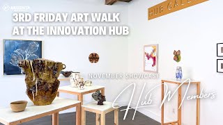 Featured Local Artists  Innovation Hub Member Showcase through November [upl. by Cirde]