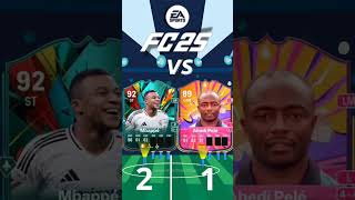 Overal Oficial Fc25 Kylian Mbappé Total Rush vs Hero Abedi Pelé fifa fc25 easportsfc shorts [upl. by Amesari]