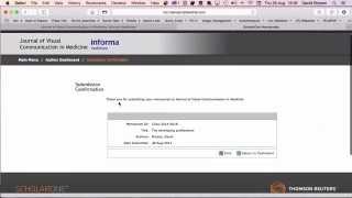 Submitting a paper using Scholar one [upl. by Amor]