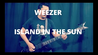 Weezer  Island in The Sun bass cover [upl. by Droffats798]