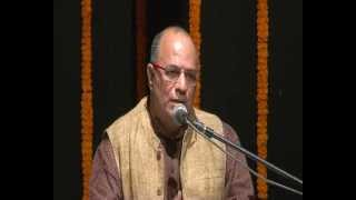 Dr Chandraprakash Dwivedis address during the dvd launch of Upanishad Ganga [upl. by Ziza227]