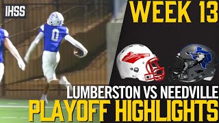 Lumberston vs Needville  2023 Week 13 Football Highlights [upl. by Norej]