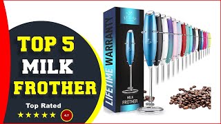 ✅ Top 5 Best Milk Frothers On Amazon 2023 Tested amp Reviewed [upl. by Colon73]