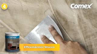 Comex Effexmármol Stucco [upl. by Anitram]