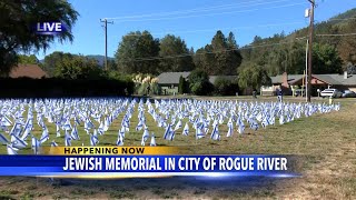 Rogue River Assembly of God sets up Memorial for October 7th anniversary [upl. by Piers]