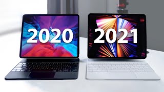 2021 M1 iPad Pro vs 2020 iPad Pro  Every Difference Compared [upl. by Howund]