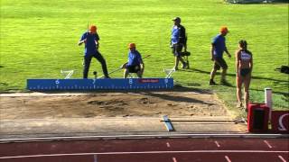 Florentina Marincu 678 Long Jump gold [upl. by Osmund]