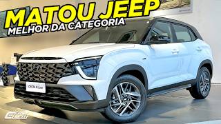 NOVO HYUNDAI CRETA N LINE 2024 COM TETO SOLAR E MUITOS ITENS SUPERA RENEGADE TCROSS E TRACKER [upl. by Jabez]