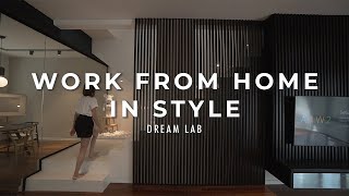 Compact Townhouse to A Spacious Home Modern Minimalist  House Tour  Working From Home  Dream Lab [upl. by Ylen]