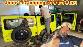 Jimny is All Set For Camping Trip 😎  jimny 4x4 Overlanding  Jimny features Detailed Review [upl. by Isabelita644]