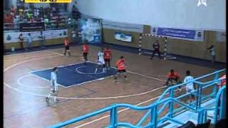 Handball Maroc  Mouloudia de Marrakech vs Renaissance sportive de Berkane [upl. by Tracay]