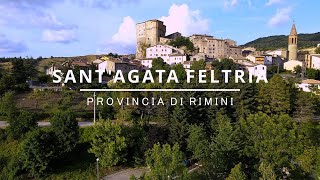 SantAgata Feltria in 4K RIMINI [upl. by Sulecram26]