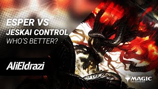 Esper vs Jeskai Control  Whos better  Standard MTG Arena Ali [upl. by Lesiram]