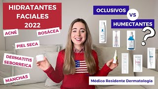 CREMAS HIDRATANTES FACIALES 2022 ACNÃ‰ PIEL GRASA PIEL SECA ROSÃCEA MANCHAS ANTIEDAD [upl. by Asyen]