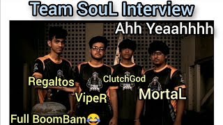 SouL Interview PMCO  MortaL Regaltos Clutchgod Viper  Defending Champion BoomBam xD [upl. by Alyakim64]