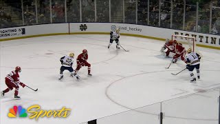 College hockey Wisconsin vs Notre Dame  HIGHLIGHTS  11124  NBC Sports [upl. by Ardeth]