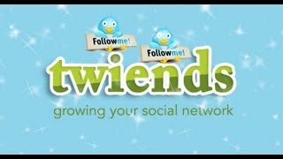 TWIENDS  How to get more twitter followers [upl. by Chilcote]