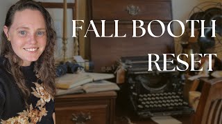 A Writer’s Haven  Fall Booth Reset amp Cozy Academia Decor [upl. by Nylirac]