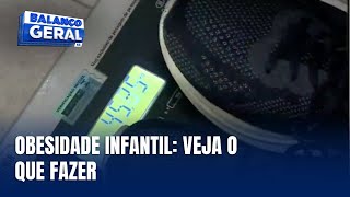 Saúde na escola combate à obesidade infantil em São José [upl. by Manus614]