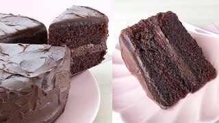 EASY CHOCOLATE amp NUTELLA CAKE  Fluffy and Moist Homemade Cake Recipe [upl. by Terr]