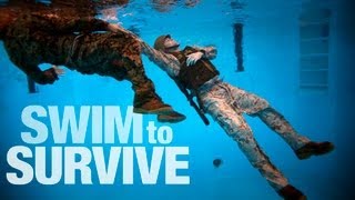 Marines Swim to Survive [upl. by Nahtnoj]