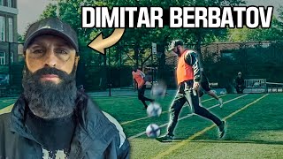 BERBATOV DISGUISED AS OLD MAN PLAYS FOOTBALL EPIC PRANK [upl. by Landri672]